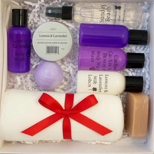 Lemon and Lavender Spa Indulgence Gift Box