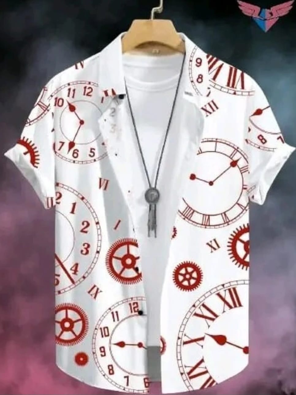 Men's Lycra Blend Casual Half Sleeve Shirt